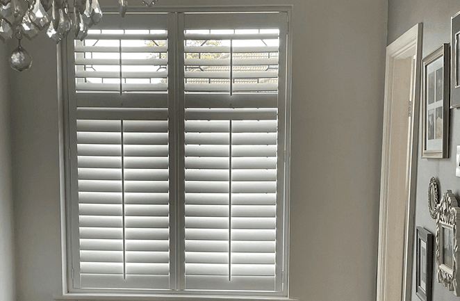 Tall window shutters