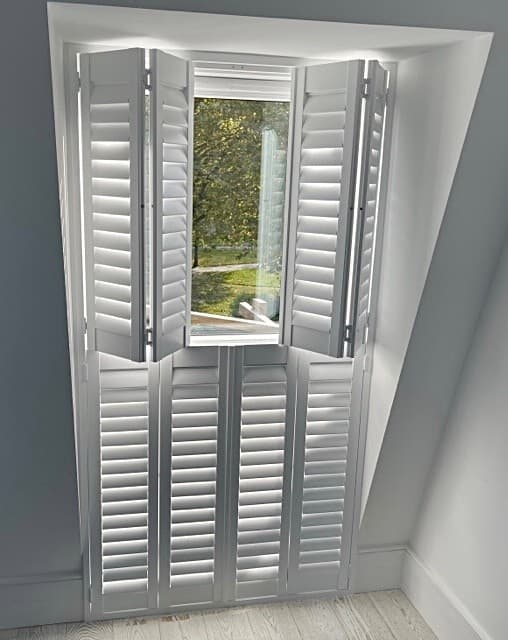 Half and half shutters