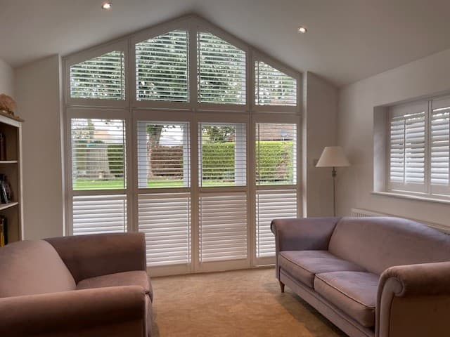 Adjustable interior shutters
