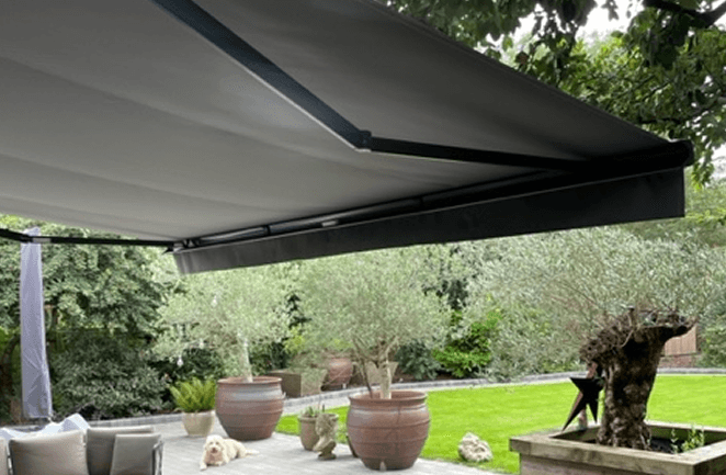 Weatherproof awning